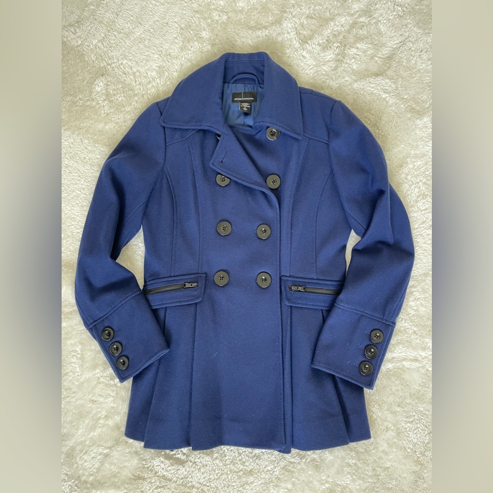 Moda International Blue coat